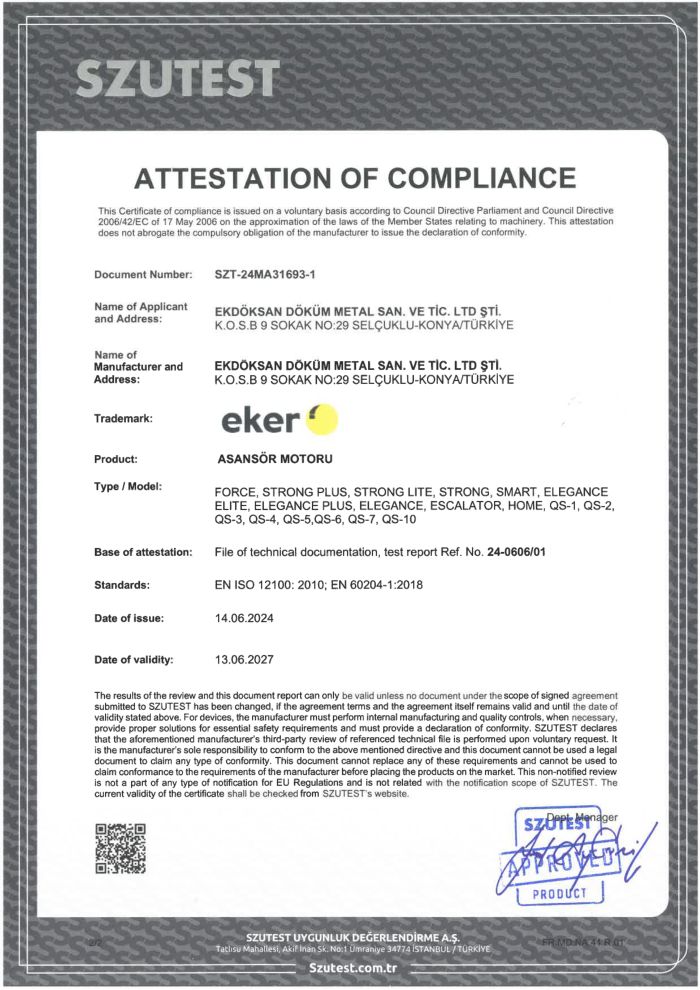 CE Certificate